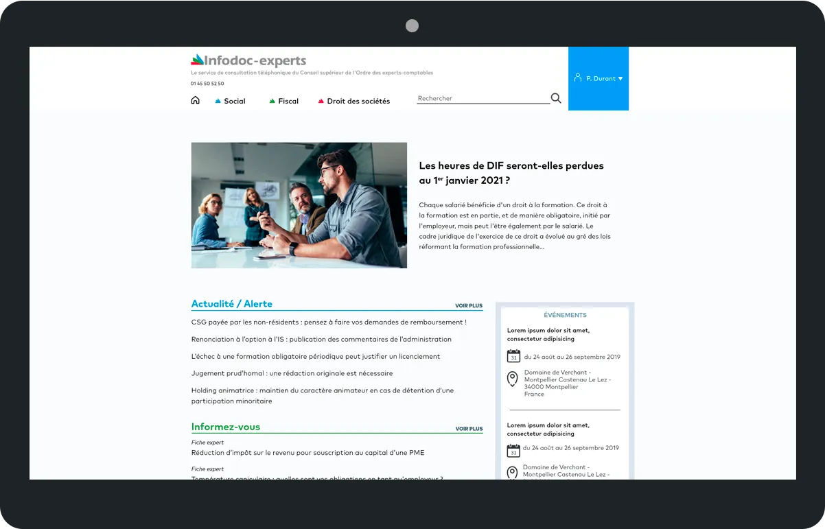 Exemple Drupal